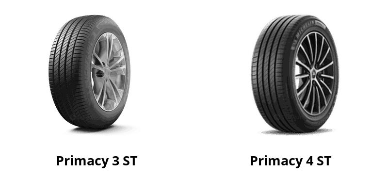 Michelin Primacy 3 ST vs Michelin Primacy 4 ST
